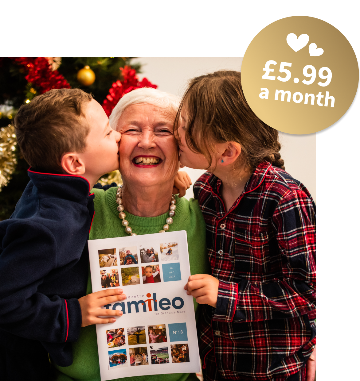 How to gift Famileo to my family for Christmas ?