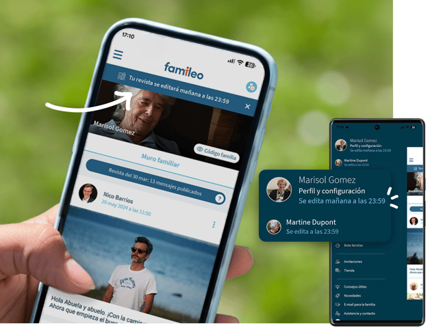 Famileo - Recordatorios para tus revistas