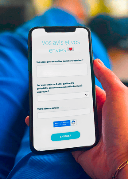 Partagez vos avis sur Famileo et vos envies pour améliorer l'outil