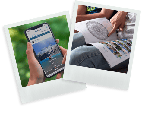 Famileo - use the full page option to fill you rgazette