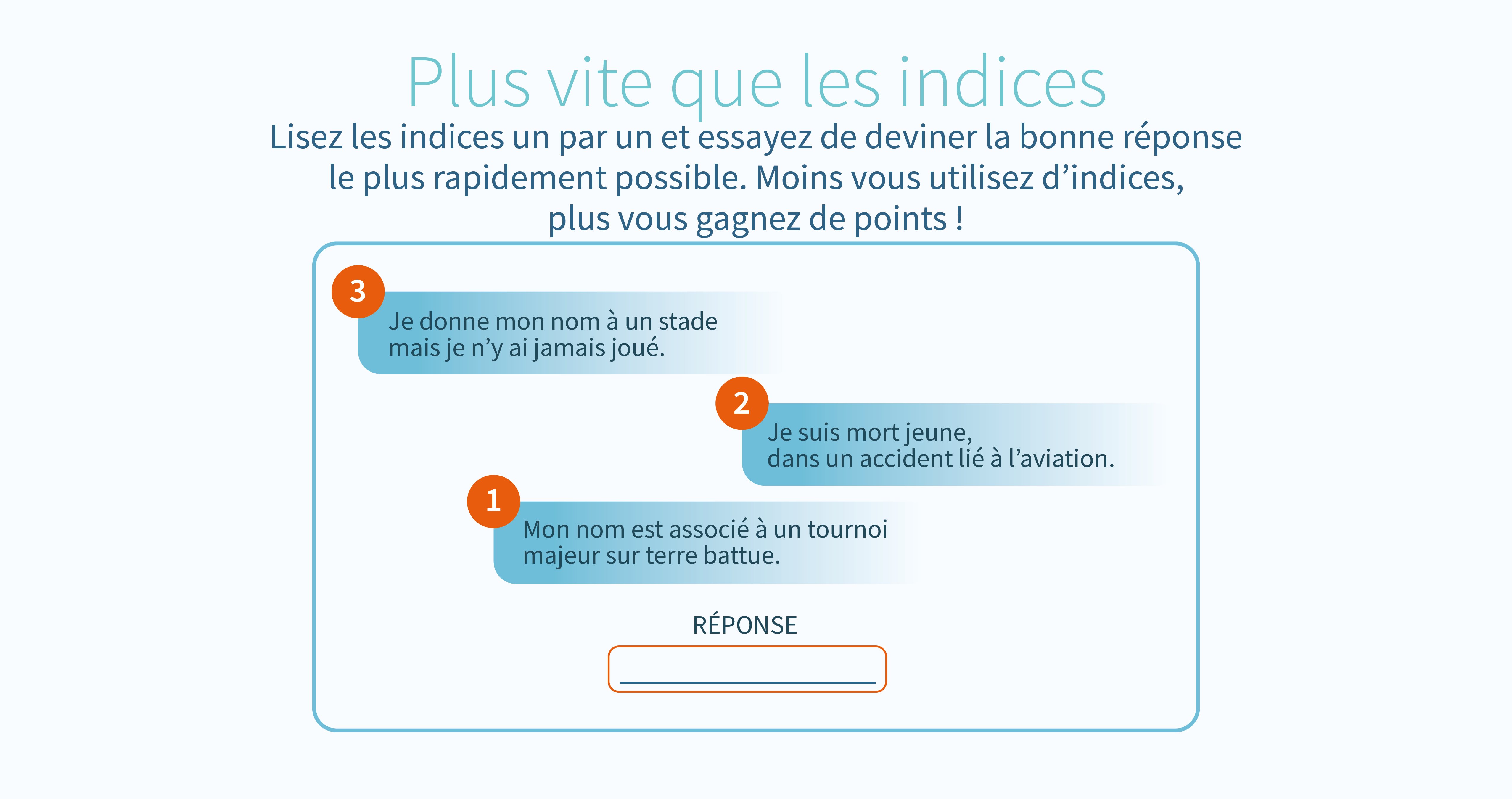 Plus vite que les indices 1(7)