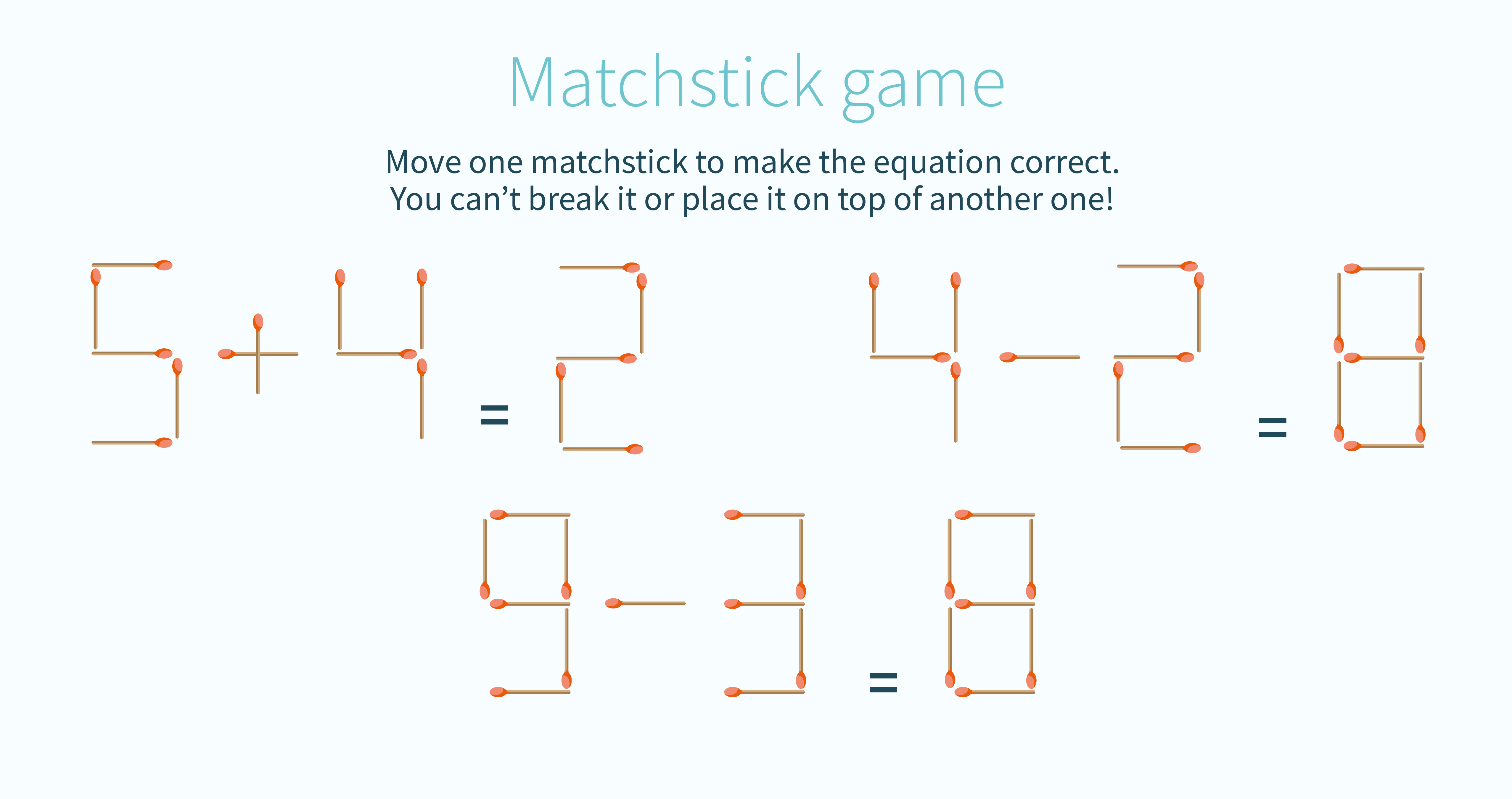 Matchstick game