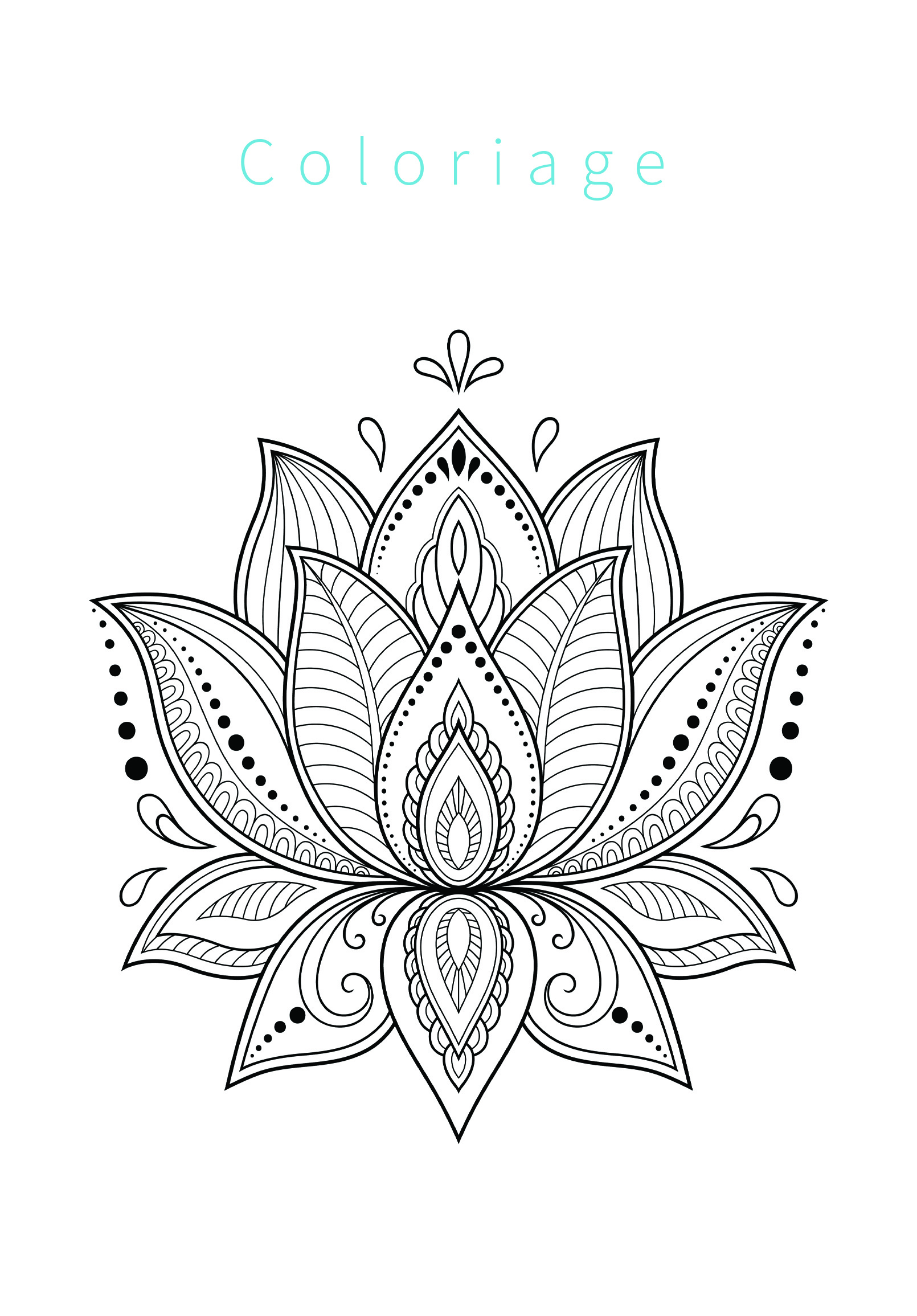 Mai - Coloriage