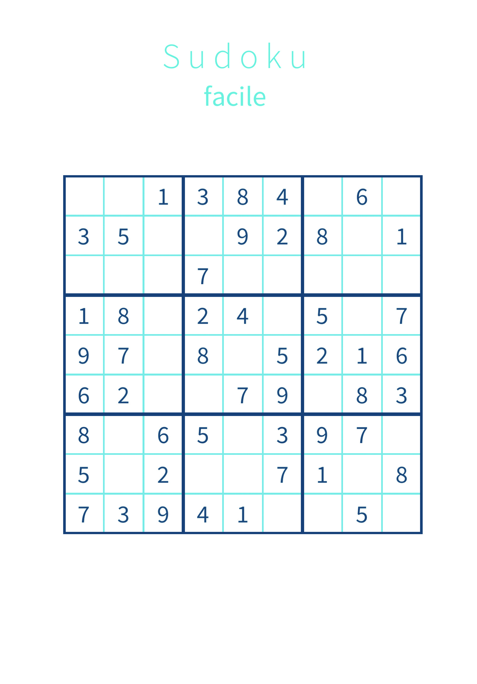 Mai - Sudoku 1