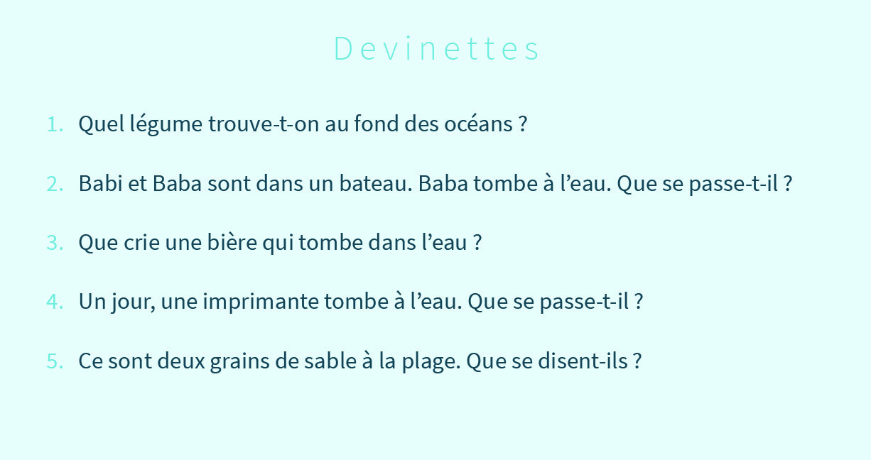 Juillet - Devinettes (5)