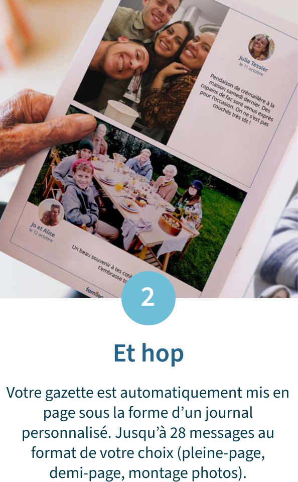 Etape 2 Famileo mobile